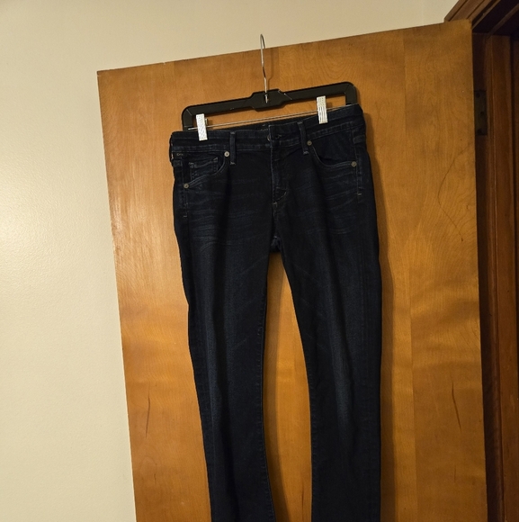 Citizens Of Humanity Ariette Mid Rise Slim Dark Wash Jeans Size 28 - Picture 1 of 6